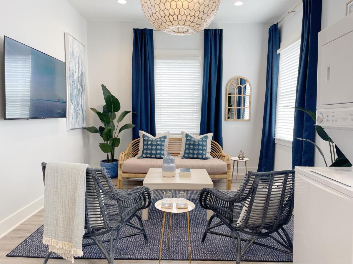 New! Stylish 1900S Renovated Duplex Apartment Building Near Forsyth & River St Savannah Bagian luar foto