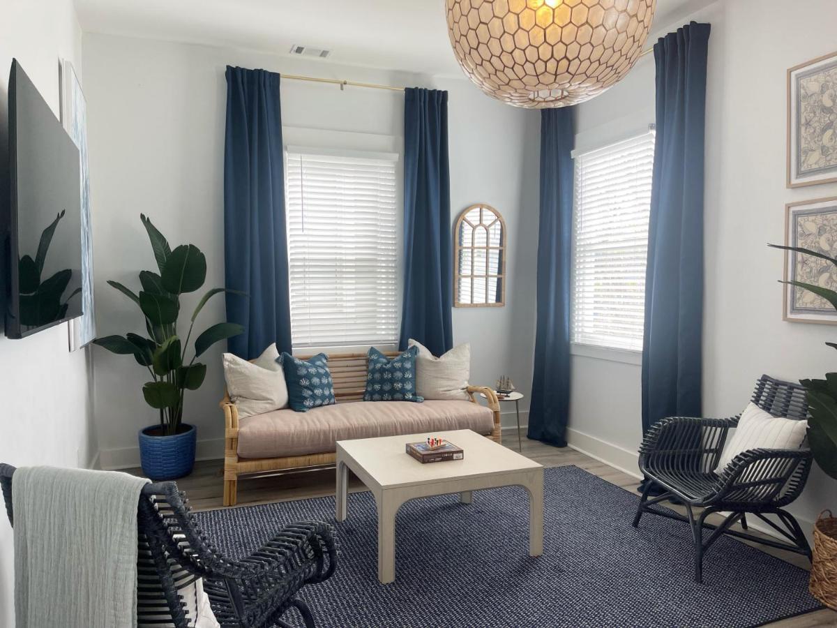 New! Stylish 1900S Renovated Duplex Apartment Building Near Forsyth & River St Savannah Bagian luar foto